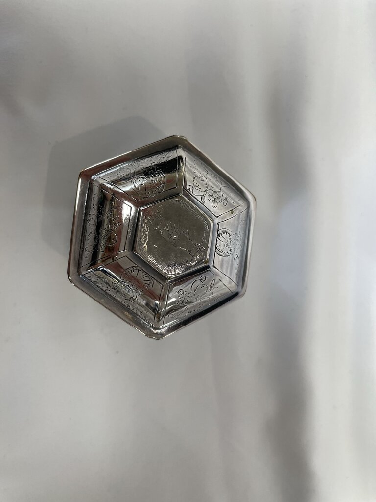VINTAGE STERLING SILVER MMA DUTCH MARRIAGE BOX