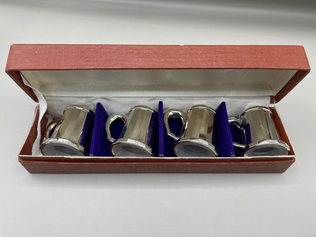 MINI MUG SHAPED SALT AND PEPPER SET OF 4