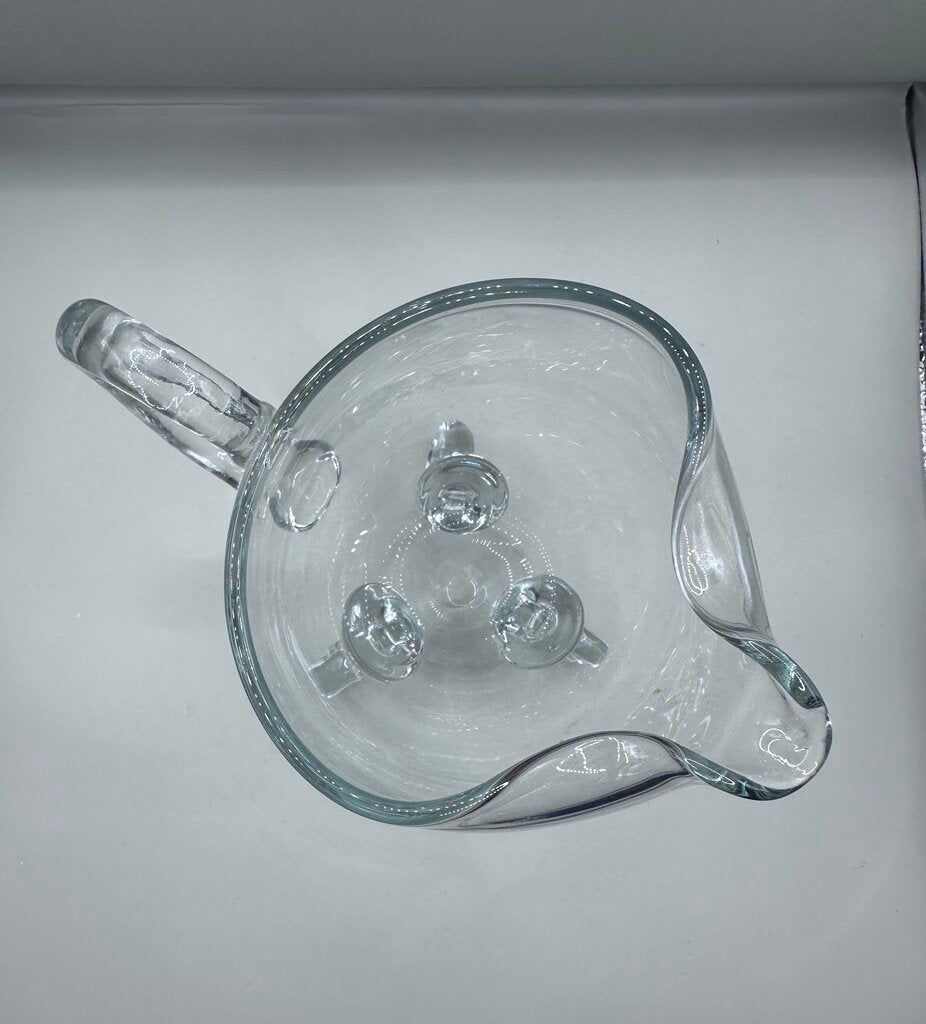 VINTAGE FOOTED PITCHER