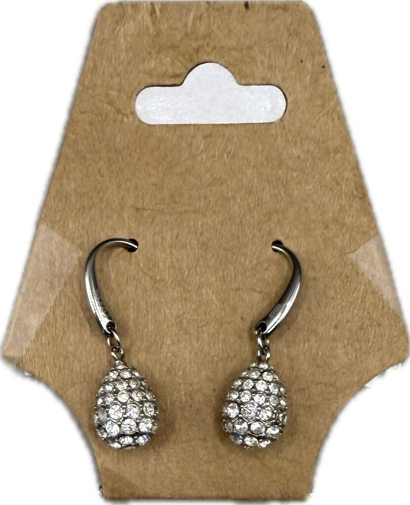 FOSSIL STEEL NECKLACE AND EARRING SET