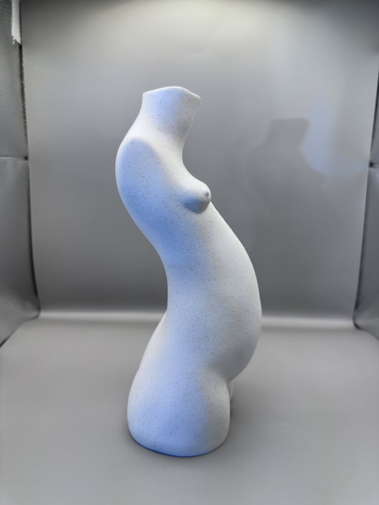 ANISSA KERMICHE BEIGE TIT FOR TAT CANDLESTICK HOLDER