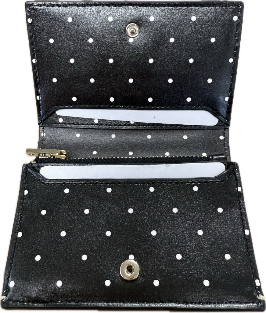 KATE SPADE SMALL WALLET GOLD/BLACK