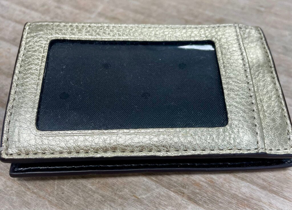KATE SPADE SMALL WALLET GOLD/BLACK