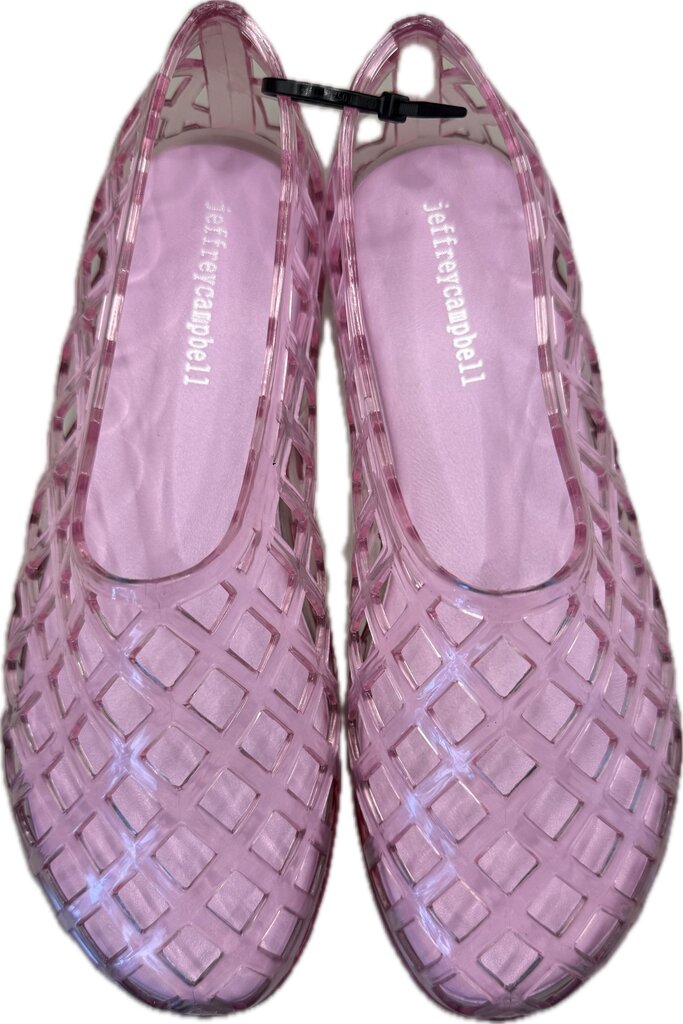 JEFFERY CAMPBELL PINK JELLIES size 7
