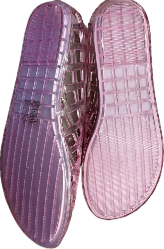JEFFERY CAMPBELL PINK JELLIES size 7