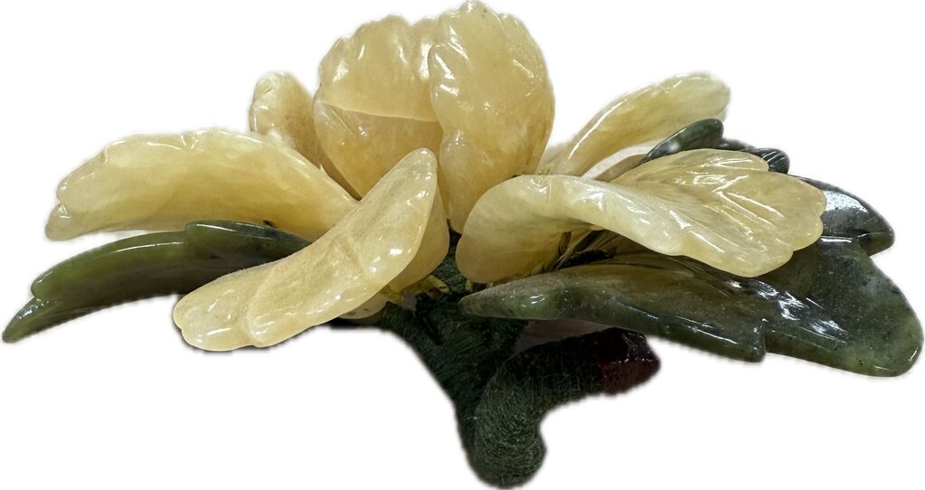 VINTAGE JADE FLOWER