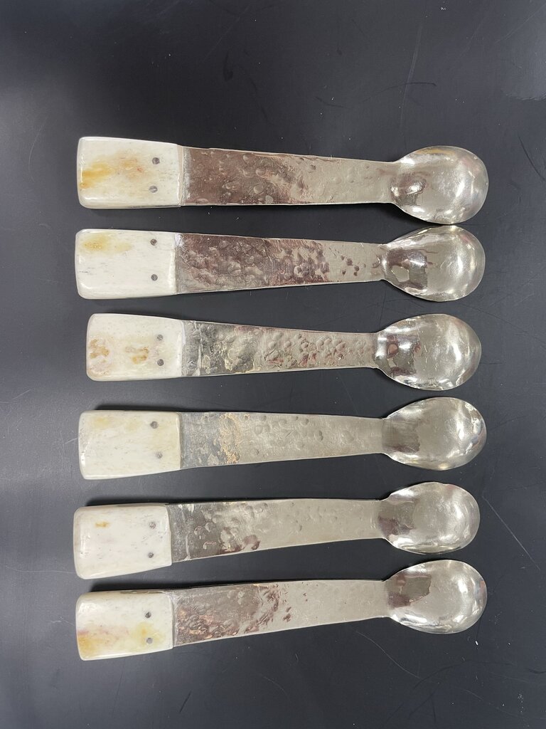 HAND CRAFTED MINI SPOONS SET OF 6