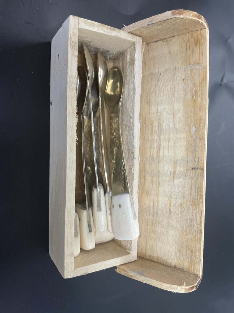 HAND CRAFTED MINI SPOONS SET OF 6