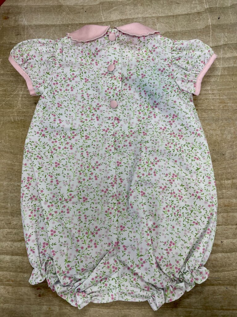 ZUCCINI KIDS FLORAL BUBBLE ROMPER