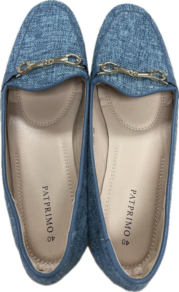 PATPRIMO BLUE MOCASINES