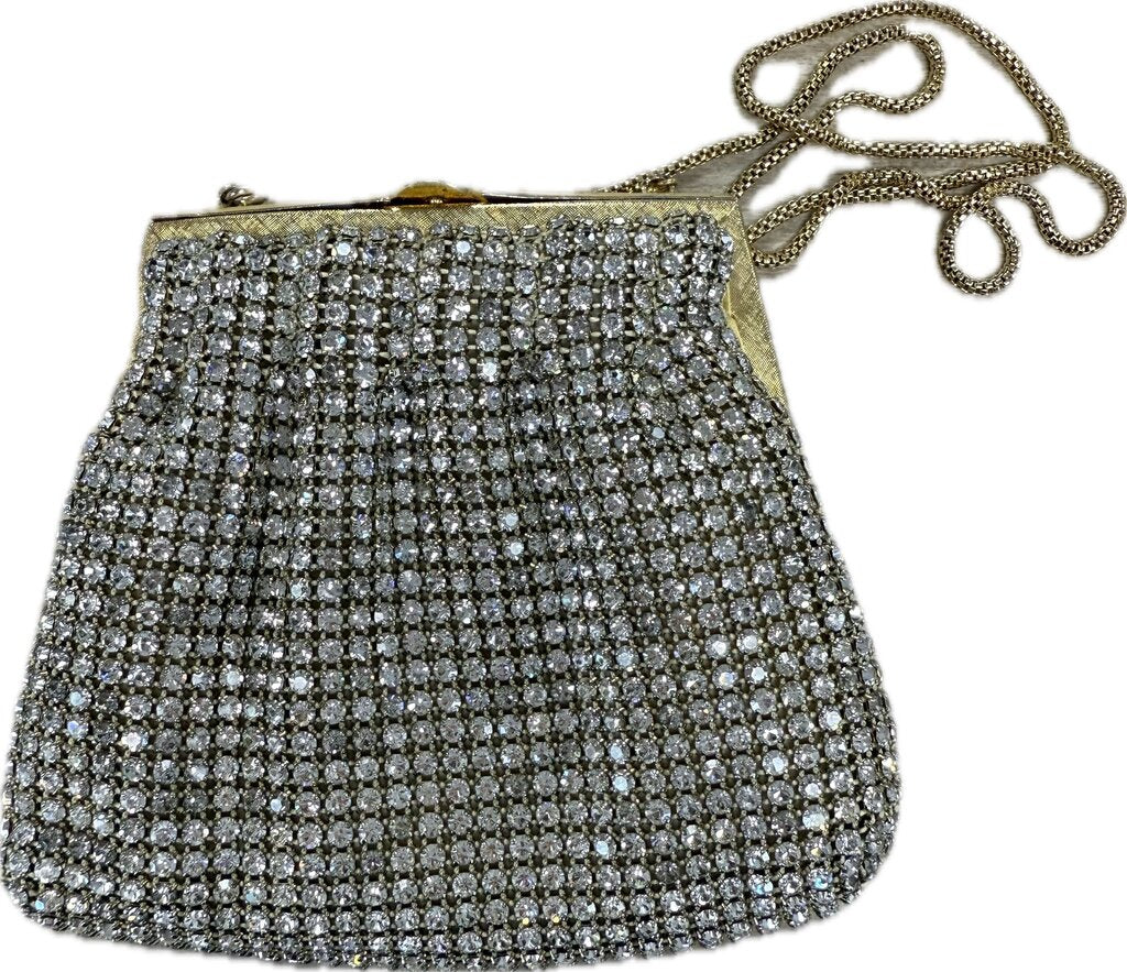 1950S VINTAGE WALBORG RHINESTONE HANDBAG