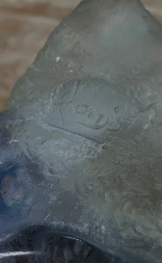 RESIN MANATEE STAUTE SIGNED