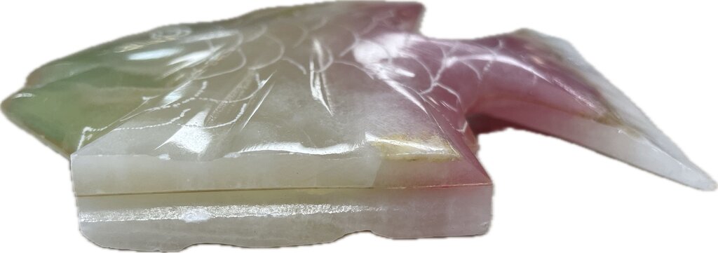 COLORFUL ONYX CARVED FISH