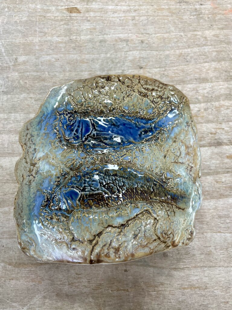 TENMOKU FISH VASE