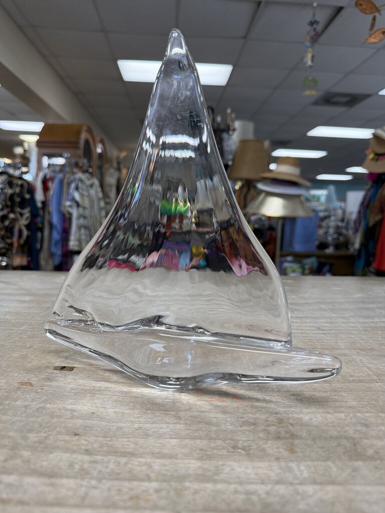 GLASS SAILBOAT