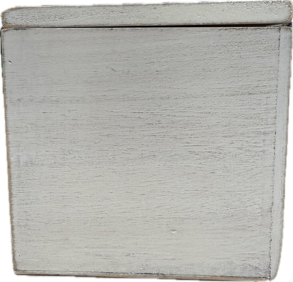 SAND AND SHELL BOX WITH LID