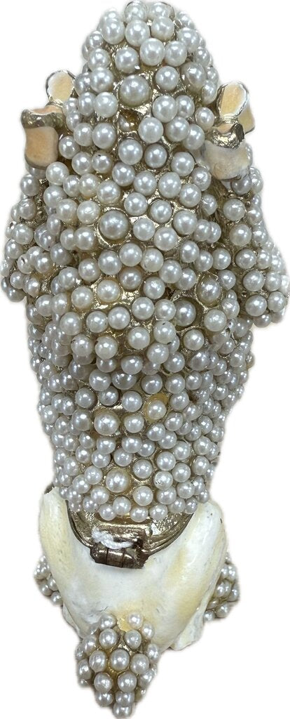 CIEL WHITE POODLE TRINKET BOX