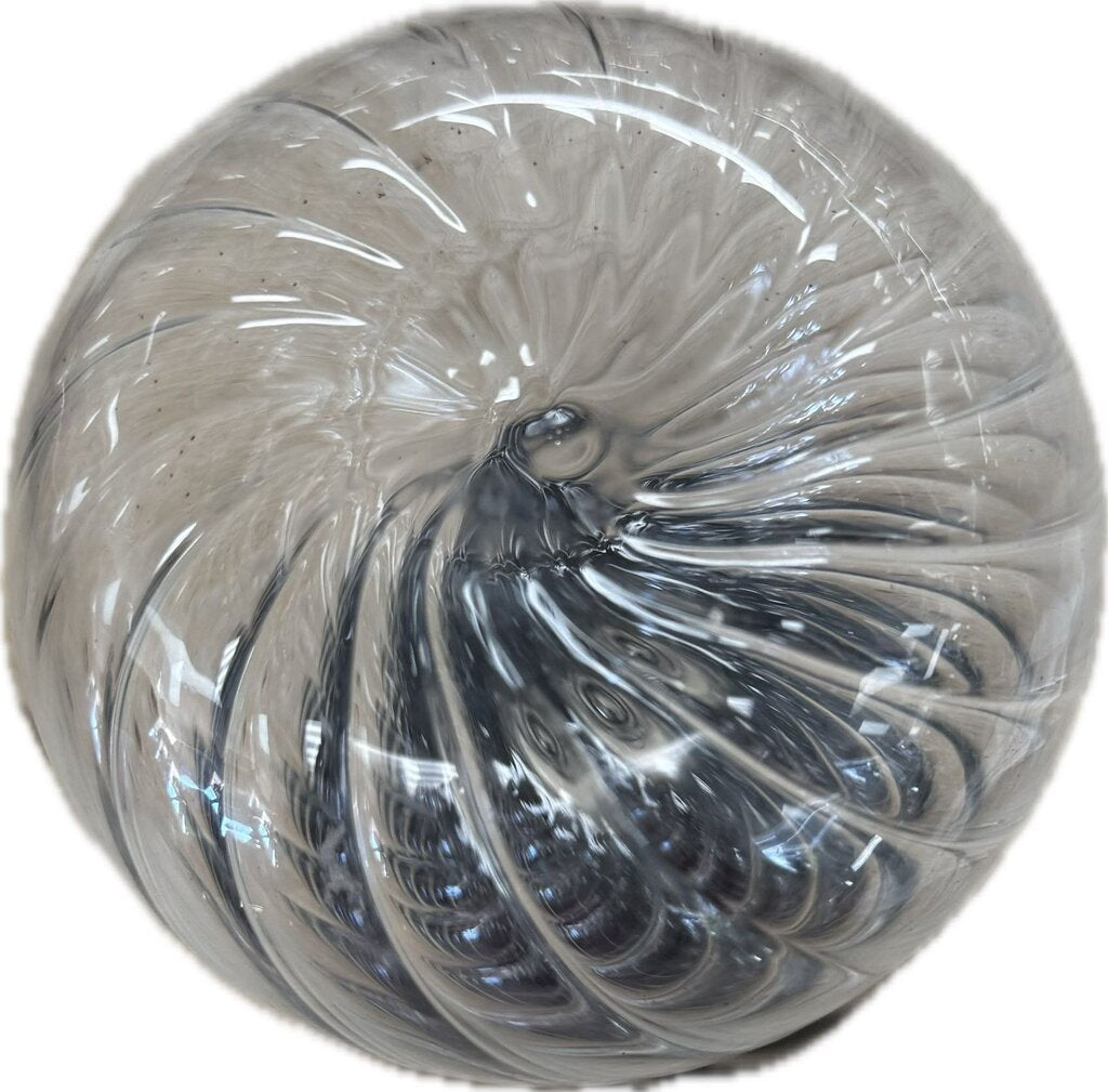 MODERN SWIRL BLACK SAND GLASS TIMER