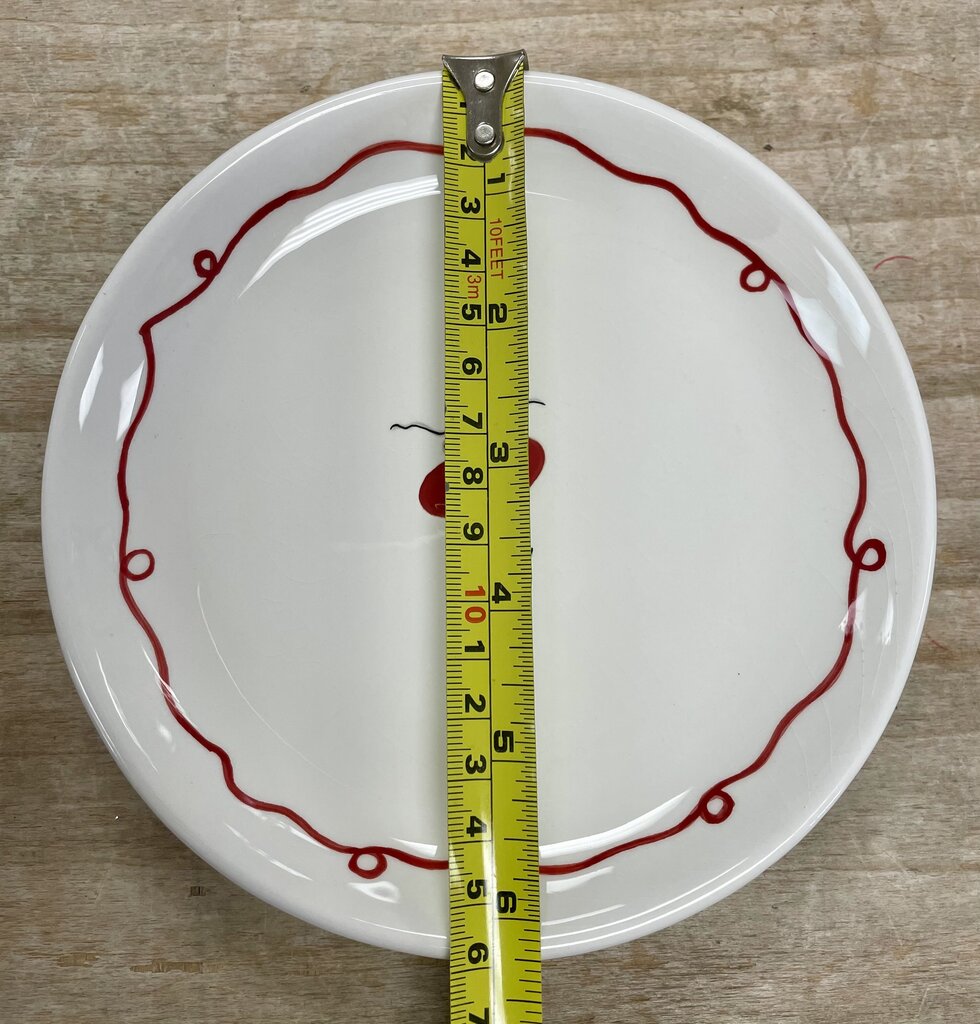 WILLIAMS SONOMA CHRISTMAS PLATES SET OF 4