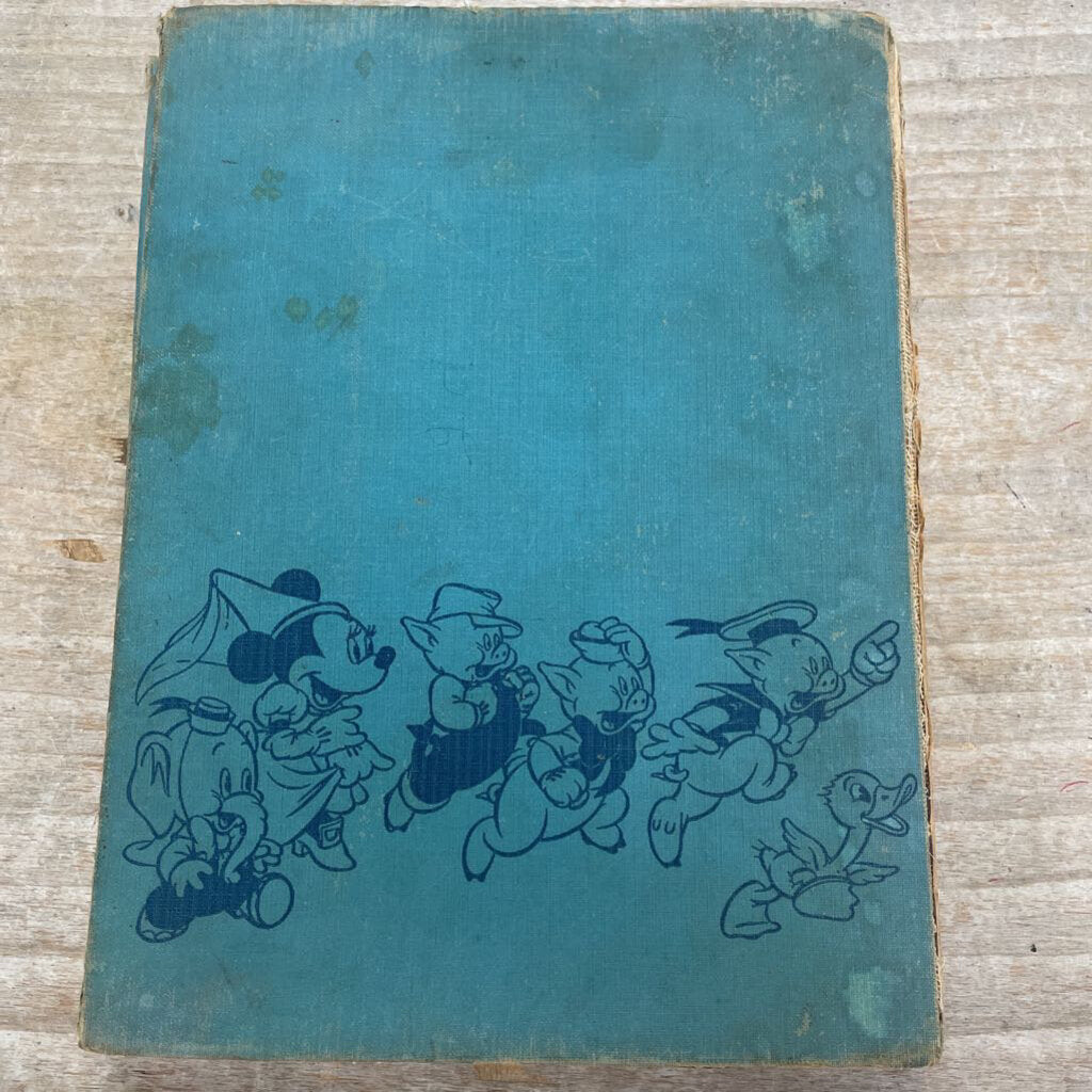 RARE 1940S VINTAGE THE WALT DISNEY PARADE BOOK