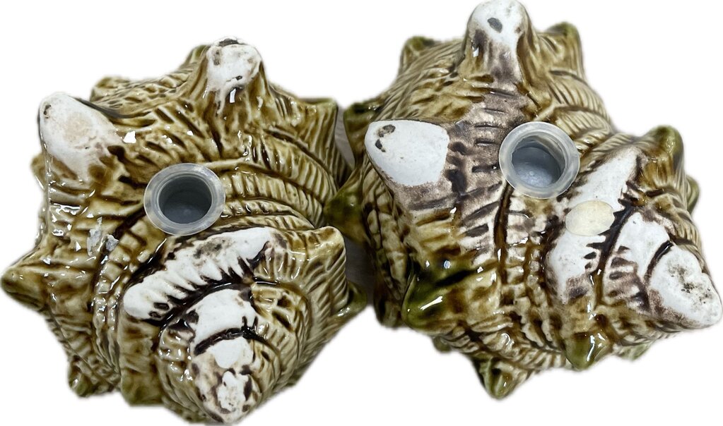 CONCH SHELL SALT AND PEPPER SHAKERS