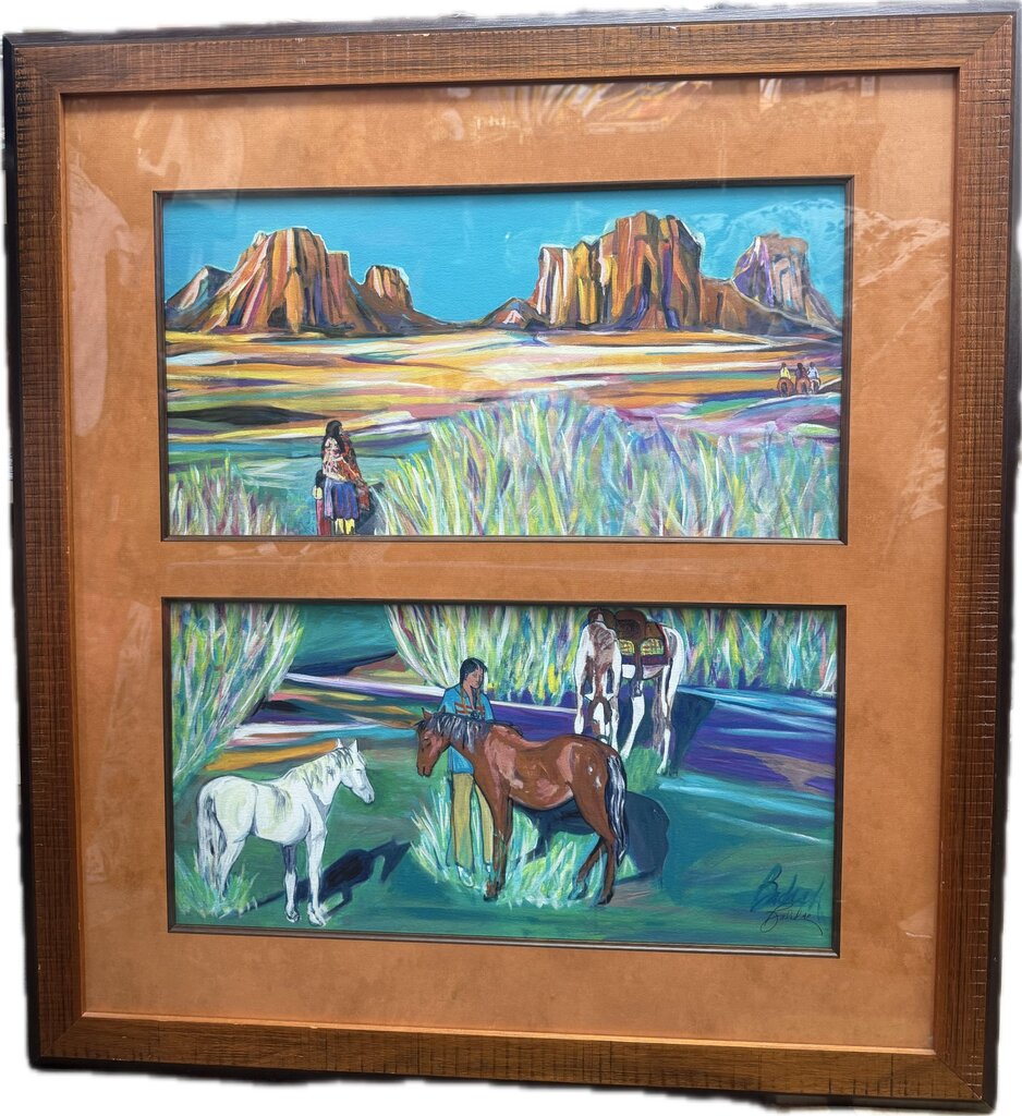 NAPLES ARTISIT BADASH ORIGINAL ARTIST PROOF 32X29