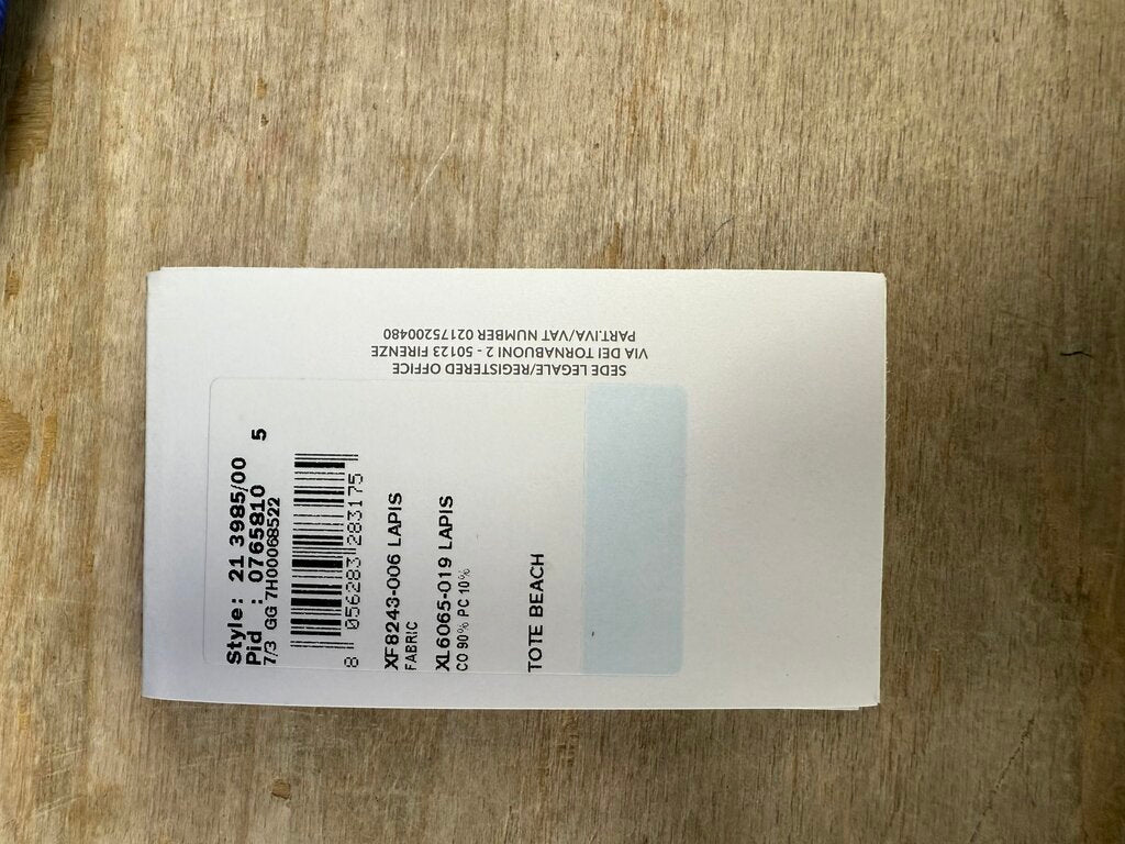 FERRAGAMO BLUE NYLON TOTE