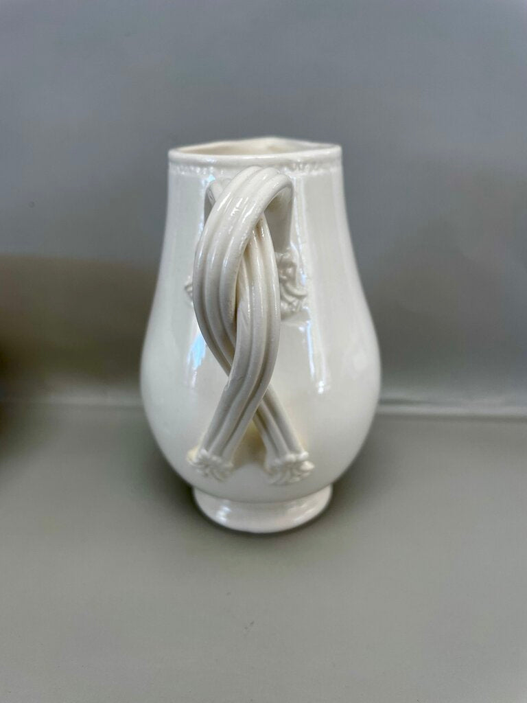 LEEDSWARE CREAMWARE CREAM AND SUGAR SET