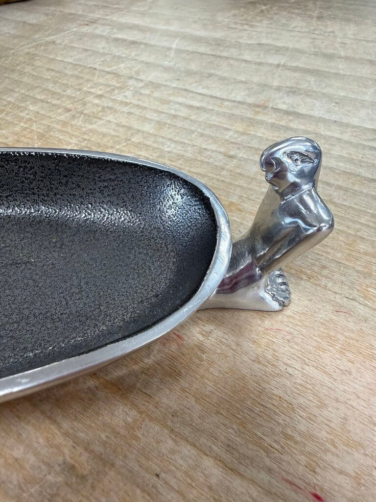 CARROL BOYES TRIBAL CANOE BOWL