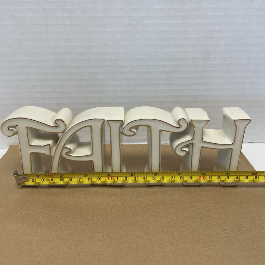 LENOX FAITH SIGN