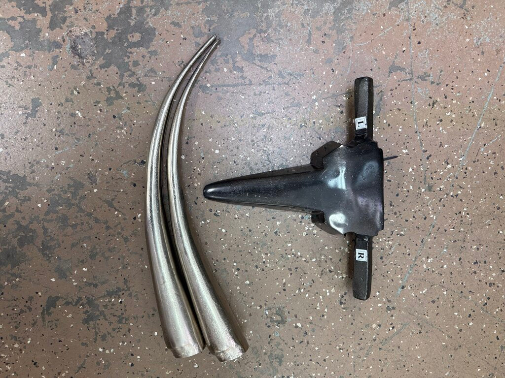 LONGLY LONGHORN METAL WALL ART
