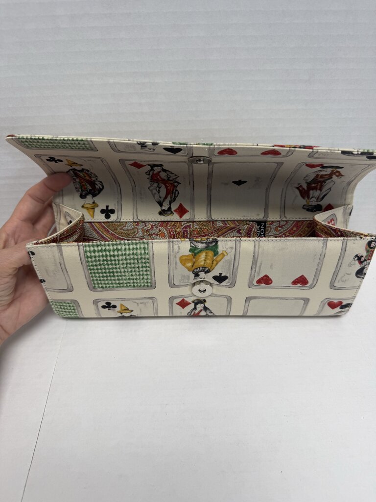 SONJA BENSON PLAYING CARD CLUTCH