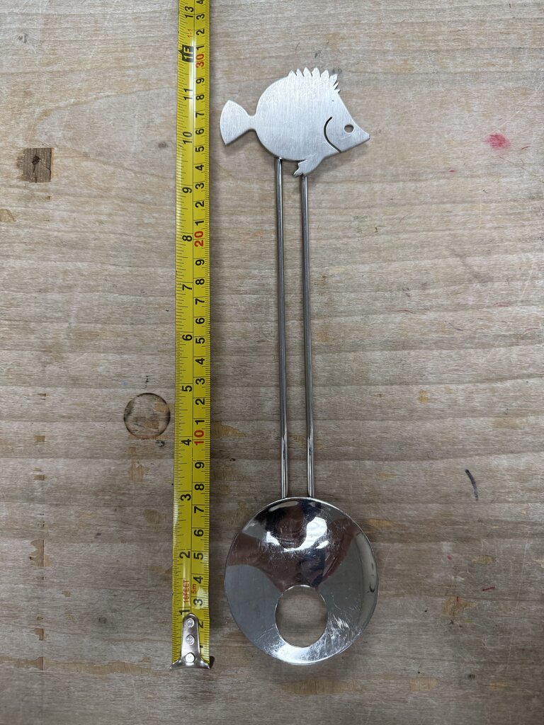 SUSAN SLEE METAL FISH STIR STICK