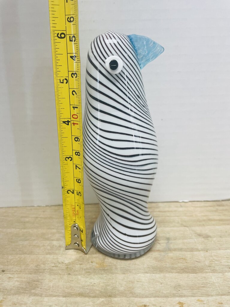 VINTAGE MURANO MOUTH BLOWN GLASS BIRD