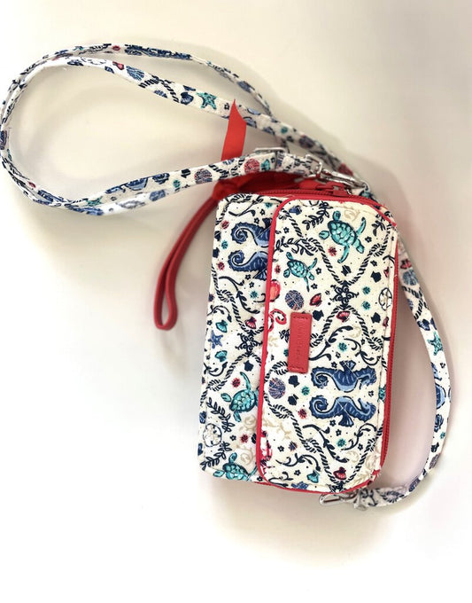 VERA BRADLEY MINI PURSE SEAHORSE