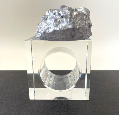 PYRITE NAPKIN RINGS SET OF 4