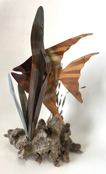 COPPER FISH AND DRIFTWOOD