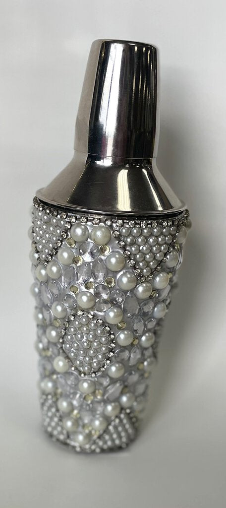 PIER ONE BEADED COCKTAIL SHAKER