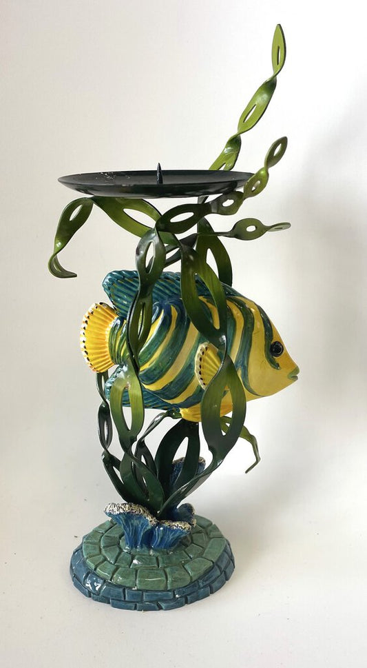 FISH PILLAR CANDLE HOLDER