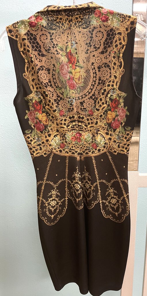 MICHAL NEGRIN DRESS WITH SWAROVSKI CRYSTALS SIZE SMALL