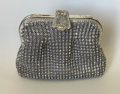 VINTAGE RHINESTONE EVENING BAG