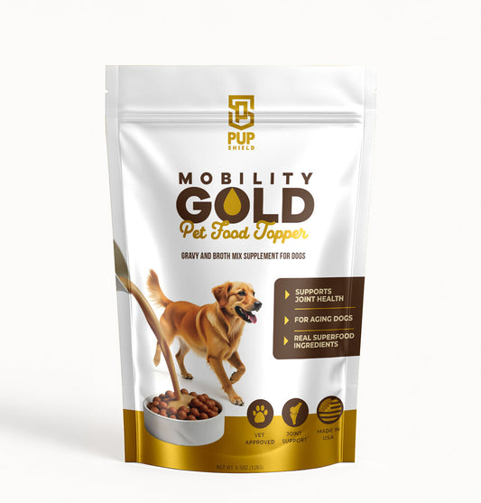 PUP SHIELD MOBILITY GOLD PET FOOD TOPPER *30 DAY SUPPLY*