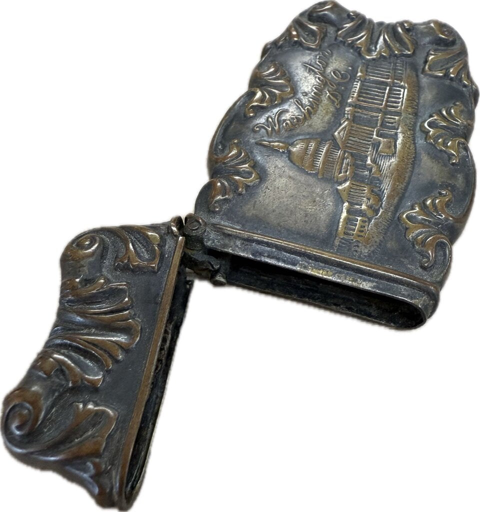 VINTAGE WASHINGTON DC MATCH SAFE