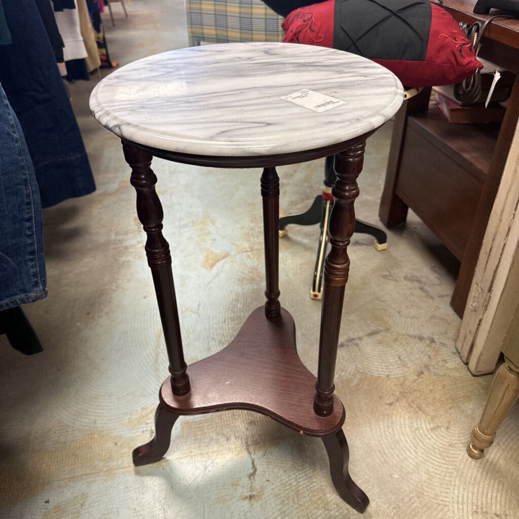 VINTAGE MARBLE TOP TABLE