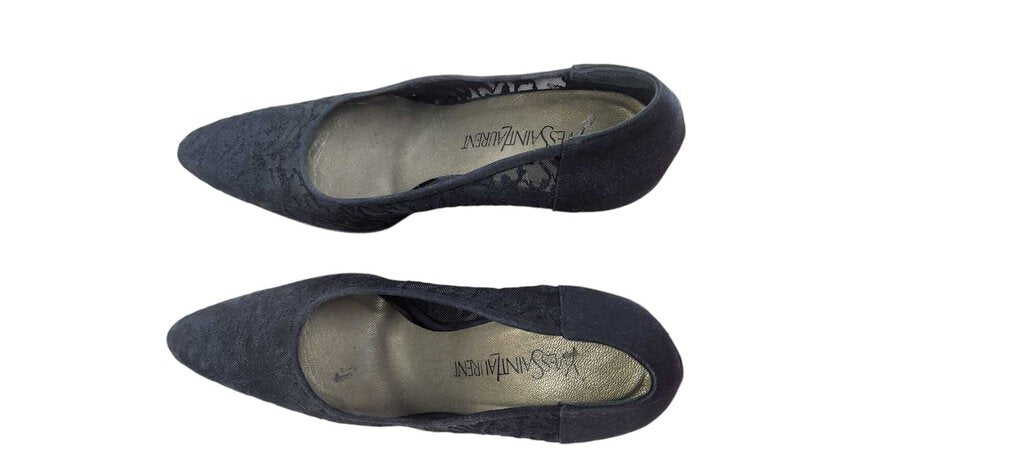 YVES ST LAURENT BLACK PUMP 9M