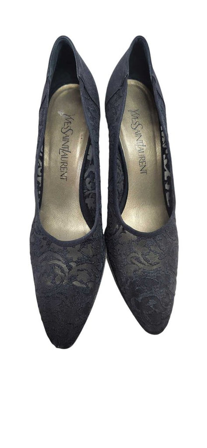 YVES ST LAURENT BLACK PUMP 9M