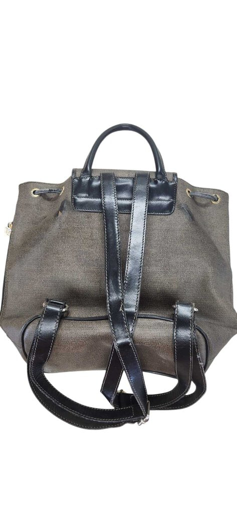 FENDI MINI BEIGE LEATHER BACKPACK
