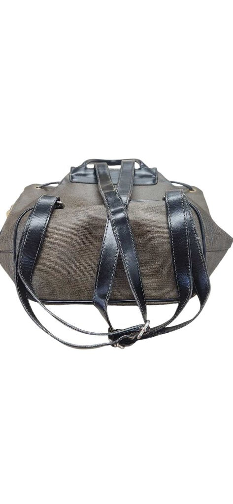 FENDI MINI BEIGE LEATHER BACKPACK