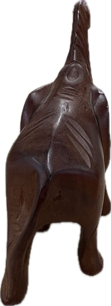 WOODEN ELEPHANT FIGURINE