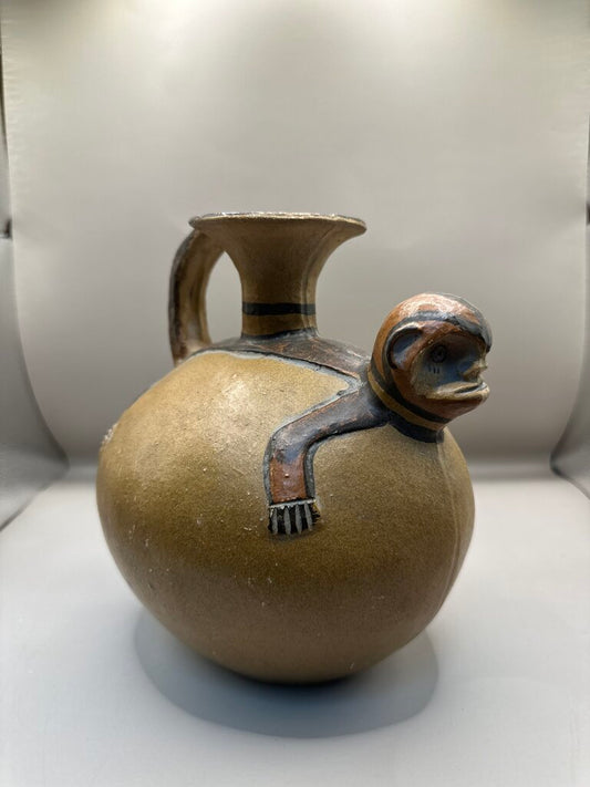 MONKEY EFFIGY VESSEL